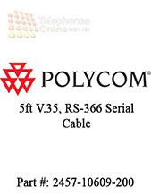 Cable, 1 V.35 and RS-366 5' Serial Cable, HD-44M to 'Y' Winchester 34M  / RS-366 DB-25M,RoHS