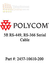 Cable, 1 RS-449 and RS-366 5' Serial Cable, HD-44M to 'Y' RS-499 DB-37M / RS-366 DB-25M,RoHS