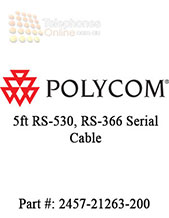 Cable, 1 RS-530 with RS-366, 5' Serial Cable, HD-68M to 'Y' RS-530 DB-37M / RS-366 DB-25M