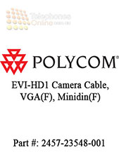 Camera cable.  HDCI(M) to VGA(F) and Minidin(F). Connects Sony EVI-HD1 camera to HDX series codec as main or secondary camera.