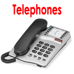 IQ 333 Telephone including Handsfree - Headset telephone with 10 memories and Message wait light (Black) (Government Endorsed Telephone)