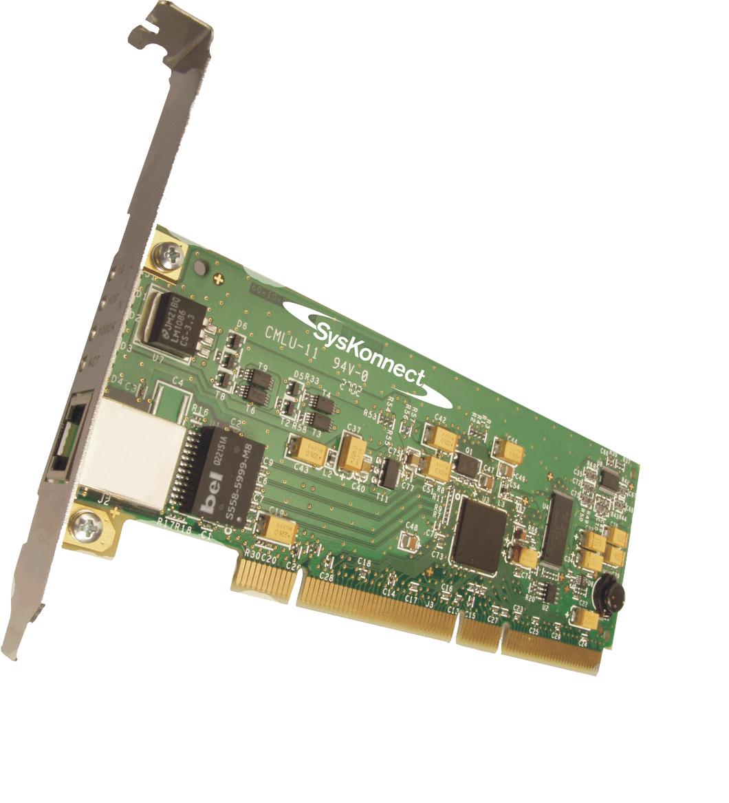 SRV Class 64-Bit/66Mhz 1000Base-T (RJ-45) Managed Gigabit Ethernet Adapter V.2