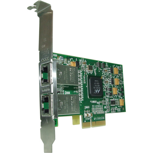SRV Class PCI Express Dual Port 10/100/1000Base-T Adapter (4X PCI-E)