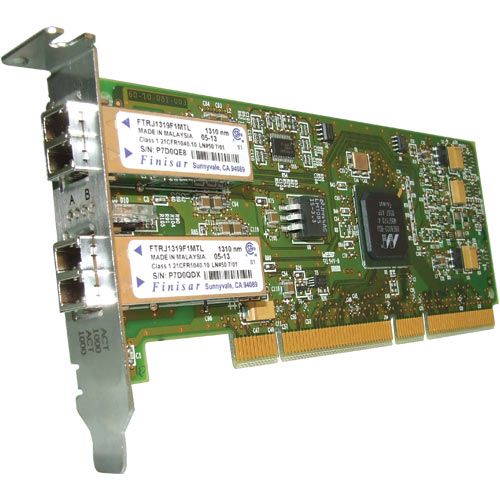 SRV Class PCI-X Dual Port 1000Base-LX (LC) Adapter