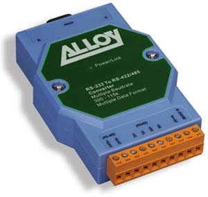 Industrial RS-232 to RS422/485 Isolated Rail Converter