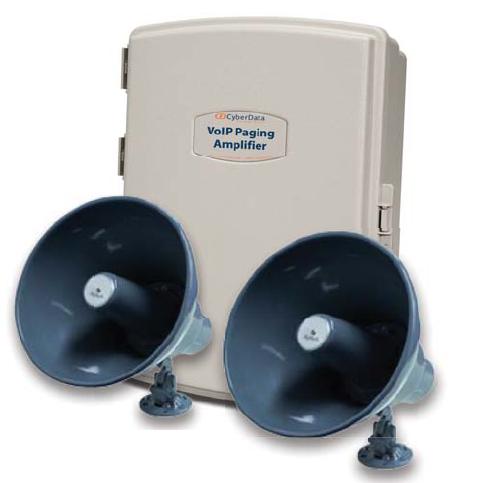 VoIP Loudspeaker Amplifier, PoE Powered