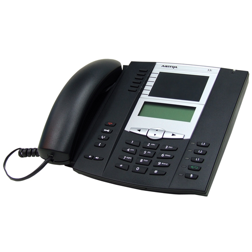 Aastra 9 Line IP Phone with backlit LCD display
