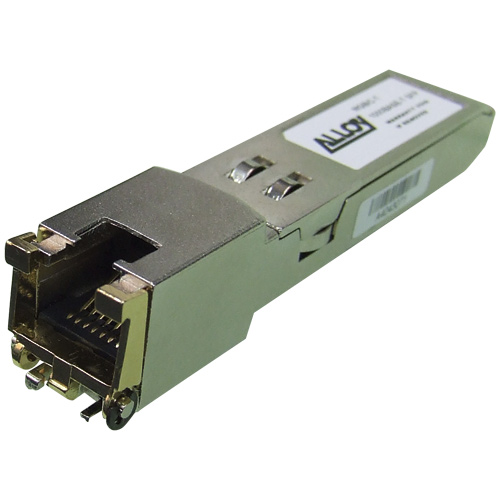Industrial mini-GBIC, UTP, 100metres (-40 to +85 C)