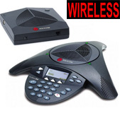 SoundStation 2 Wireless Conference Phone Upgradeable without Mics