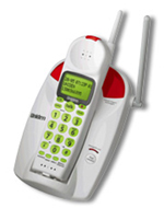 Cordless, Uniden SE15 Stylish 2.4 GHz ivory coloured phone