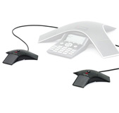 SoundStation� IP 7000 Additional MICROPHONES , SIP voice conferencing unit Phone Including Display Screen, Polycom HD Voice for outstanding clarity , Integrated Power over Ethernet (PoE)