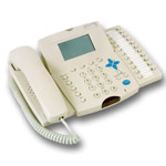 Hybrex DK2-21 Handset Telephone Handset, WHITE In the same contemporary style as the DK2, the DK2-21 handset offers digital system functionality at an economical price.