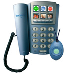 Water Proof BluePhone and wireless Pendant for Aged Care independant living Emergency