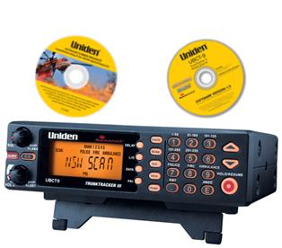UBCT-9- Uniden This Desktop scanner with Trucktracker III �Trunking Radio Trace Technology� offers 250 programmable memory channels - 12 bands. 