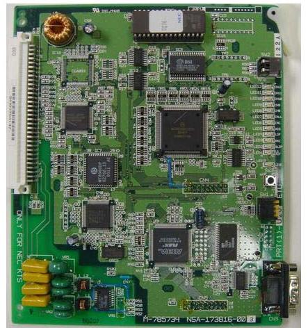 ISDN OnRamp 10 Lines, 20 Lines, 30 Lines (PRI) Primary Rate Interface Card  For NEC AXIS MASTER IPK Card REFURBISHED
