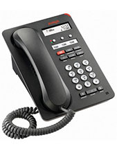 Avaya 1603 IP Display Phone puts convenient features and capabilities at your fingertips, including a Conference, Transfer, Hold, and Redial button and a menu of options and settings to customize your phone.