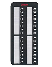 Avaya BM32 Button Module extends the number of feature buttons on your Avaya 1616 IP Telephone. It provides 32 additional buttons all with dual LEDs (red, green) for easy visibility.