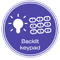 Backlit Light Keypad for Phones