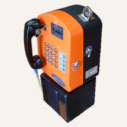 Steel Pay Phone