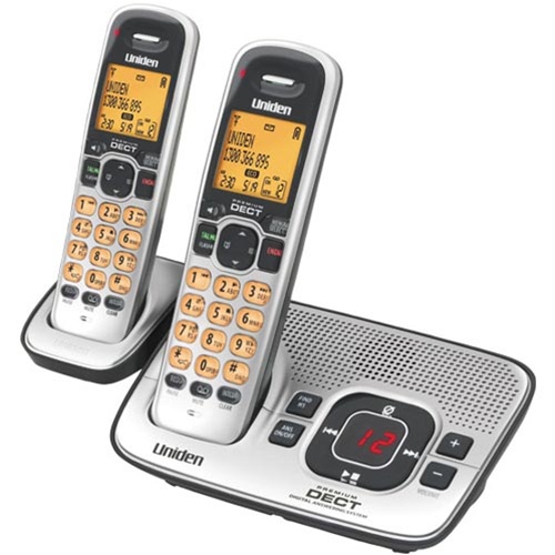 Uniden DECT 3035+1 DECT Cordless Phone Digital Answering Machine - Twin Pack 