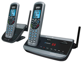 Uniden XDECT R035BT + 1 Repeater (R) Series Dual Mode Bluetooth Digital Cordless Phone 