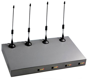 AN4004 4 SIM GSM GATEWAY 900/1800/1900 MHz Rack mountable