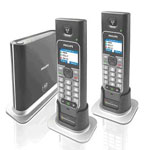 Call worldwide for free - Philips VoIP-433 Skype DECT Cordless Dual Phone NEW, Exellent Value