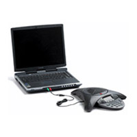 Polycom Computer Calling Kit for SoundStation2 and SS2 Wireless connect to a computer through the 2.5mm Applications Port built into the conference phone. Part 2200-17240-002 Part Number 
