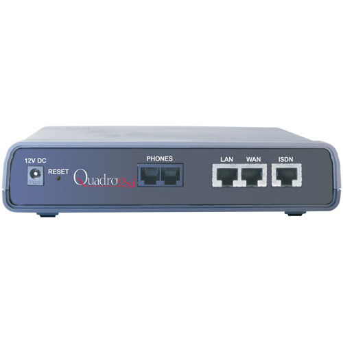 SOHO Voice over IP PBX System. Supports SIP and 1x ISDN BRI connection