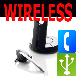 Wireless GN9350 Premium Digital Headset including USB