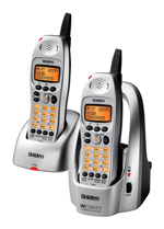 Uniden WDECT 3315 Cordless phone (Silver) Twin Pack