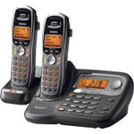 Cordeless Phones, Uniden DSS 7960 + 1 is a 2 Line 5.8GHz Digital Spread Spectrum Cordless Phone