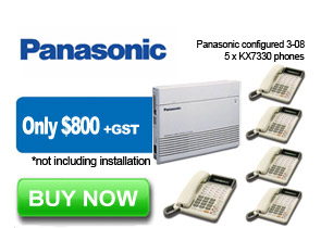 Panasonic Refurbished Phone System, Supplied with 3 Lines and 5 Handsets plus a Music onhold Connection. (Also this can have VoIP lines connected)