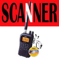 UBC73XLT- handheld scanner with full frequency display offers 100 programmable memory channels - 7 bands. Frequency ranges received are 25-88, 108-174 and 400-512 MHz.