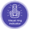 Visual Ring Indicator For Phones