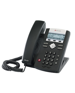 Polycom SoundPoint IP 335, Symbol Keycaps, 2-line SIP desktop phone with HDVoice (2200-12375-225)
