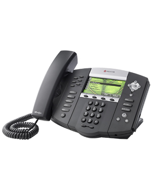 Polycom SoundPoint IP 670, Symbol Keycaps, 6-line color display IP phone with HD Voice (2200-12670-225)