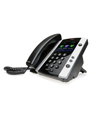 Polycom VVX 500 12-line Desktop Phone with HD Voice (Microsoft Skype for Business/Lync Edition)