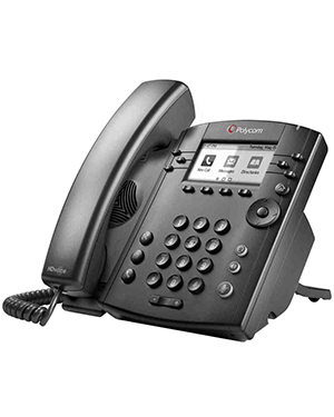 Polycom VVX 301 6-line Desktop Phone with HD Voice