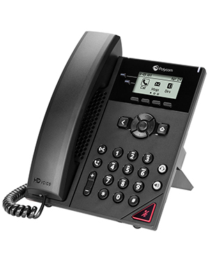 Polycom VVX 150 2-line Desktop Business IP Phone (PoE ONLY) Polycom VVX 150 2-line Desktop Business IP Phone (PoE ONLY)