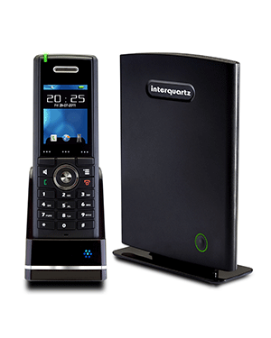 Interquartz 1 IQ8600 Wideband Base, 10 Handsets Interquartz 1 IQ8600 Wideband Base, 10 Handsets