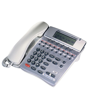 NEC Dterm DTR-16D White Display Phone NEC Dterm DTR-16D White Display Phone