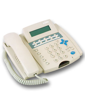 Hybrex DK3-21 Telephone Handset in WHITE Hybrex DK3-21 Telephone Handset in WHITE