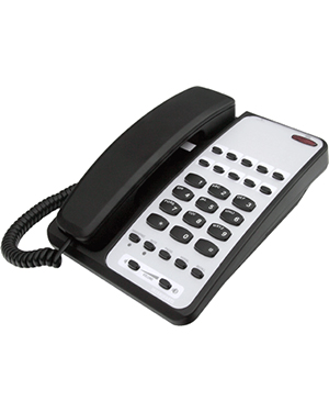 Interquartz IQ283PB Premium Black Hospitality Handset