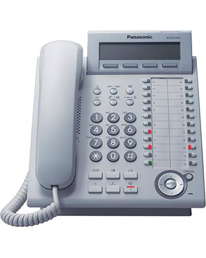 Panasonic KX-NT343 White IP Telephone Panasonic KX-NT343 White IP Telephone
