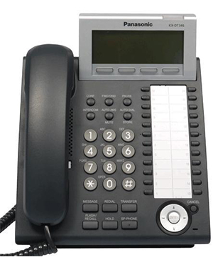 Panasonic KX-NT346 Black IP Telephone