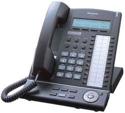 Panasonic KX-T7633 Refurbished Handset Phone Telephone (Black)
