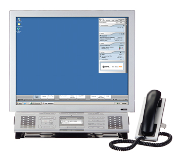 Mitel Navigator IP Phone Handset is a full-feature enterprise-class telephone software that provides voice communication over an IP network