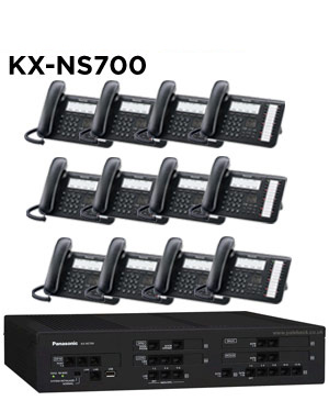 Panasonic KX-NS700 Phone System with 12 Handsets