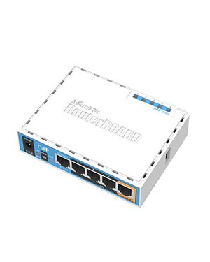 MikroTik hAP 2.GHz AP (Home Access Point) MikroTik hAP 2.GHz AP (Home Access Point)